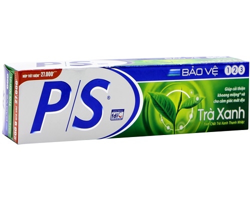 Toothpaste P / S 123 protected green tea